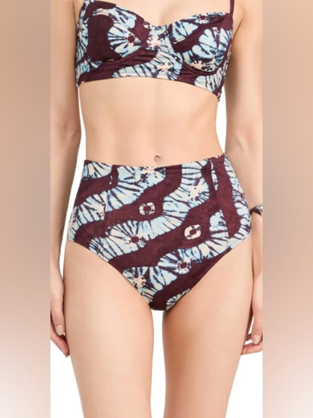 NWT Ulla Johnson Zahara Bikini Set - Pietra - Medium